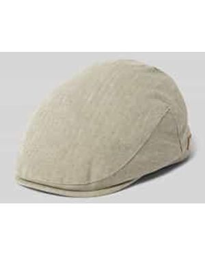 Barts Platte Pet Met Labelbadge - Naturel