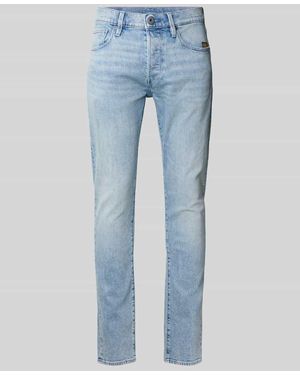 G-Star Slim Fit Jeans im 5-Pocket-Design - Blau