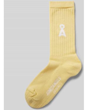 ARMEDANGELS Socken mit Logo-Detail Modell 'SAAMUS' - Mettallic