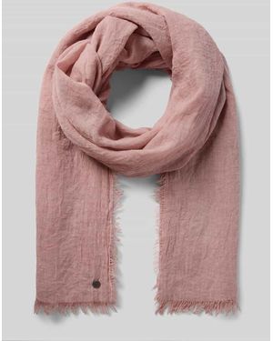 Fraas Schal mit Viskose-Anteil - Pink