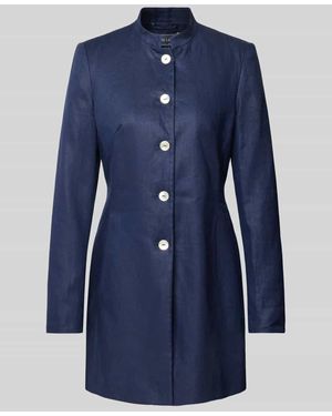 White Label Longblazer Mit Stehkragen - Blau