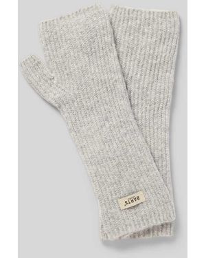 Barts Handschuhe im fingerlosen Design mit Woll-Anteil Modell 'Darty' - Weiß