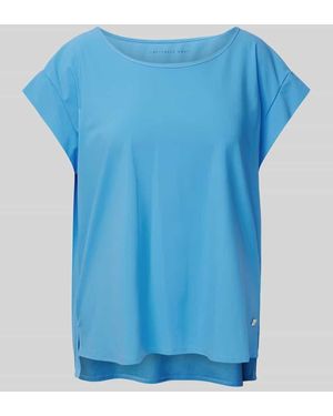 RAFFAELLO ROSSI T-Shirt Mit Rundhalsausschnitt Modell 'Grit' - Blau