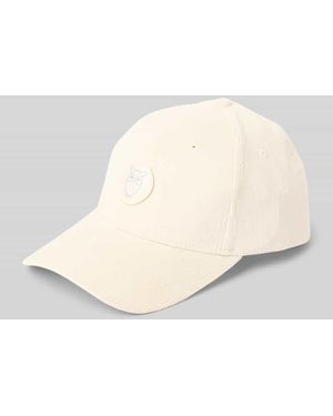 Knowledge Cotton Cap in Cord-Optik Modell 'Corduroy' - Natur