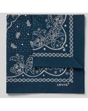 Levi's Schaltuch mit Logo-Print - Blau
