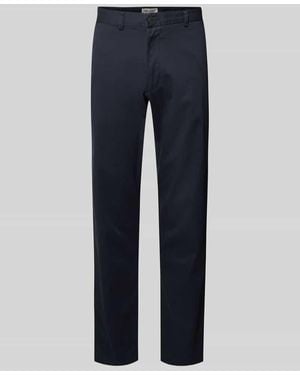 Jack & Jones Relaxed Fit Chino mit Gesäßtaschen Modell 'KANE' - Blau