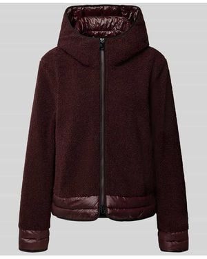 Fuchs & Schmitt Regular Fit Jacke mit Kapuze - Rot