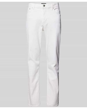 Tommy Hilfiger Straight Fit Jeans im 5-Pocket-Design - Weiß