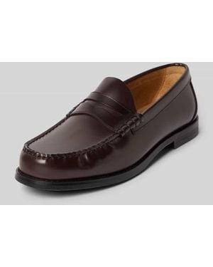 SELECTED Loafer aus echtem Leder Modell 'BILLY' - Braun