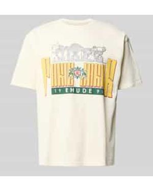 Rhude T-Shirts - Naturel