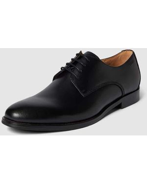 DIGEL Derby-Schuhe Aus Leder Modell 'Sebastian' - Schwarz