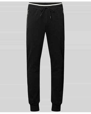 Antony Morato Sweatpants mit elastischem Bund - Schwarz