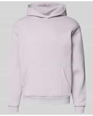 Review Hoodie Met Kangoeroezak - Roze