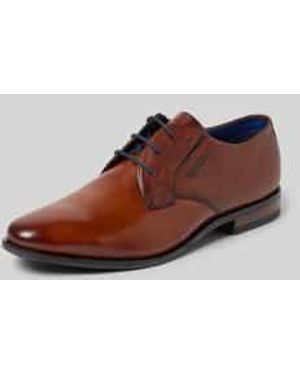 Bugatti Derby Schoenen Met Vetersluiting, Model 'Gapo' - Bruin