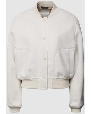 QS Bomberjacke mit Reißverschluss - Weiß