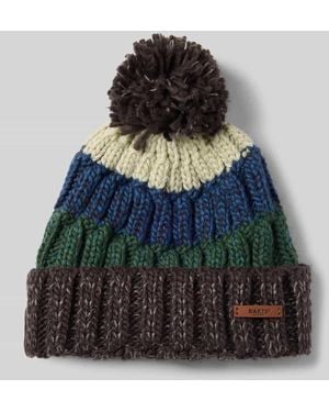 Barts Mütze mit Bommel Modell 'WILHELM BEANIE' - Mehrfarbig