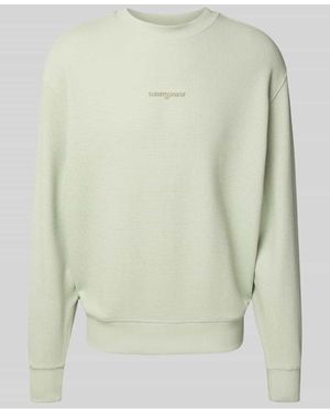 Tommy Hilfiger Comfort Fit Pullover aus reiner Baumwolle - Grün