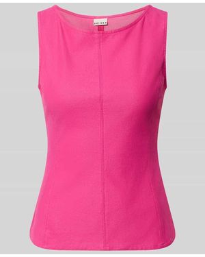 Ichi Top mit Rundhalsausschnitt Modell 'KATE' - Pink