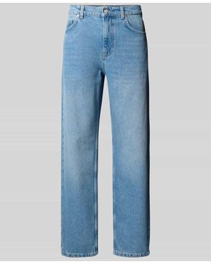 Les Deux Regular Fit Jeans im 5-Pocket-Design Modell 'Ryder' - Blau