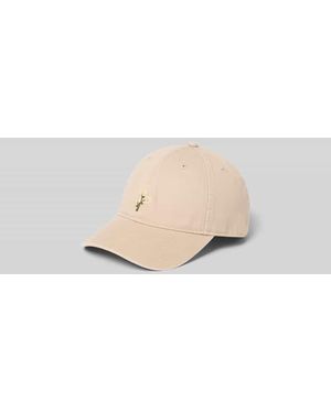 Forét Base Cap mit floralem Stitching - Natur