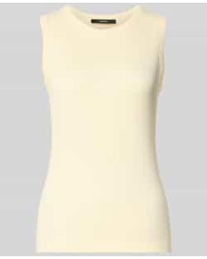 someday. Tanktop Met Ribstructuur Model 'Kleanne' - Naturel