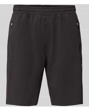 J.o.y. Shorts mit Reißverschlusstaschen Modell 'LAURIN' - Grau
