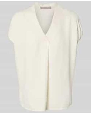 christian berg Blouseshirt Met V-hals - Wit