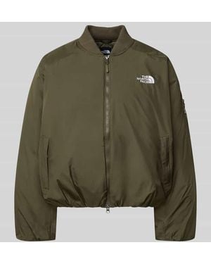 The North Face Bomberjacke mit Label-Stitching Modell 'CHOQA' - Grün