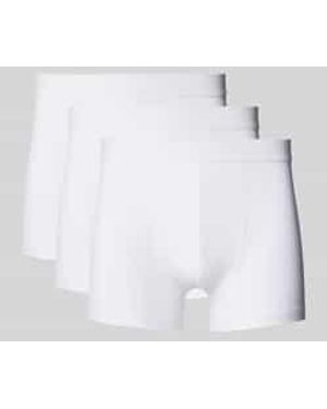 Bread & Boxers Boxershort Met Elastische Band - Wit