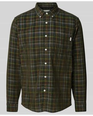 Pepe Jeans Regular Fit Freizeithemd Mit Button-Down-Kragen Modell 'Max' - Grün