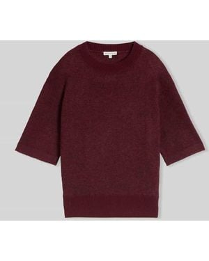 Tom Tailor Regular Fit Pullover mit Baumwoll-Anteil - Rot