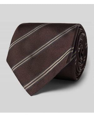 BOSS Krawatte aus reiner Seide Modell 'H-Tie 8 CM-ONE' - Braun