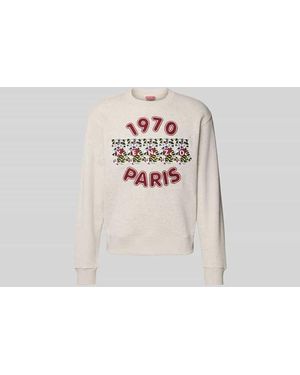 KENZO Sweatshirt aus reiner Baumwolle - Weiß