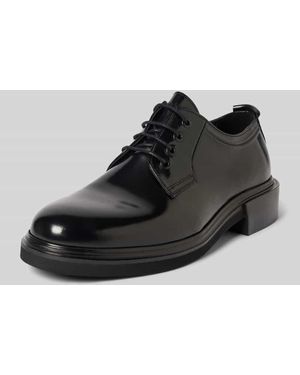 Calvin Klein Derby Aus Leder Modell 'Postman' - Schwarz
