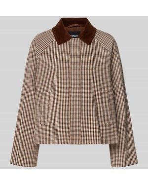 ONLY Regular Fit Blouson aus Baumwoll-Mix Modell 'MANILLA' - Braun