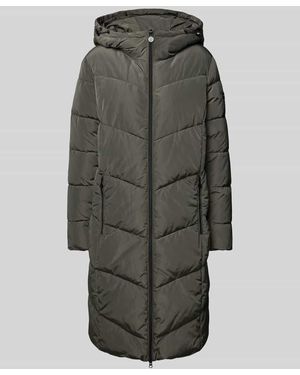 Frieda & Freddies Steppmantel Mit Kapuze Modell 'Willow' - Grau