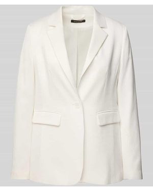 MORE&MORE Blazer mit Strukturmuster - Natur