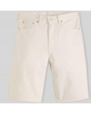 Levi's Wide Fit Bermuda aus Denim Modell '469TM' - Natur