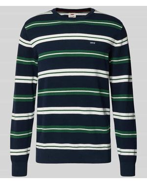 Levi's Regular Fit Sweatshirt aus reiner Baumwolle - Blau