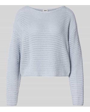 DRYKORN Pullover mit überschnittenen Schultern Modell 'IMENIA' - Blau