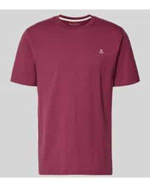 Marc O' Polo Regular Fit T-Shirt Van Puur Katoen - Roze