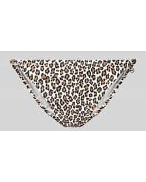 Michael Kors Slim Fit Bikinibroekje - Metallic