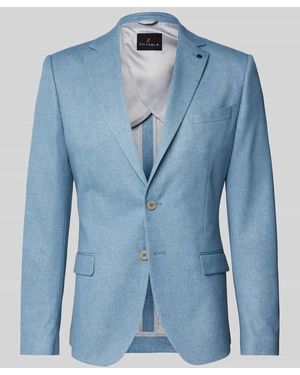 Zuitable Sakko Mit Brustleistentasche Modell 'Dinick' - Blau