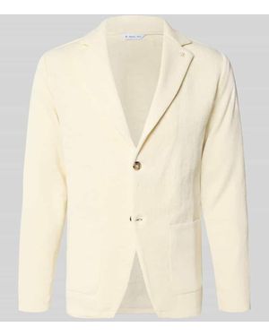 Manuel Ritz Regular Fit Cardigan mit Woll-Anteil - Natur