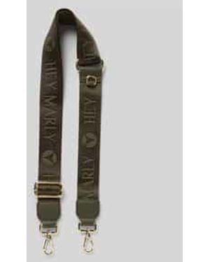 HEY MARLY Verstelbare Schouderband, Model 'Signature Strap' - Meerkleurig