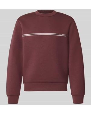 Jack & Jones Relaxed Fit Sweatshirt mit Viskose-Anteil Modell 'Fusion' - Rot