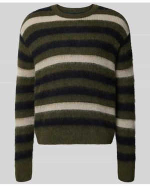 AllSaints Strickpullover mit Rundhalsausschnitt Modell 'sammie' - Schwarz