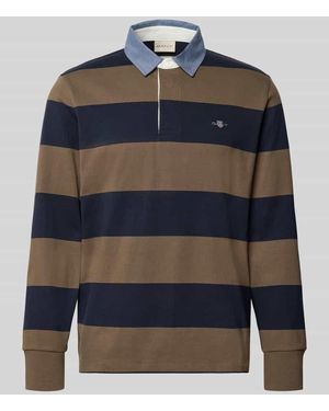 GANT Regular Fit Sweatshirt aus reiner Baumwolle - Blau