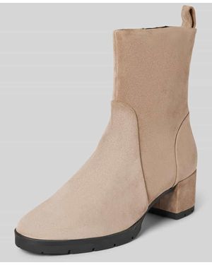 Högl Ankle Boots Mit Zugschlaufe - Natur