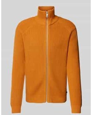 Tom Tailor Regular Fit Gebreid Jack Met Katoen - Oranje